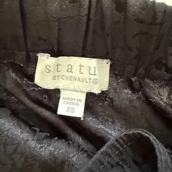 Chenault Black Knee-Length Wrap Pencil Skirt - Picture 2 of 2